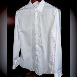 Calvin Klein Men’s Dress Shirt- White